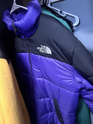 North face puffer - puffer, purple.